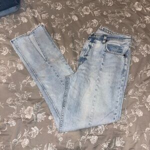 Abercrombie & Fitch Light Wash the Skinny High Rise